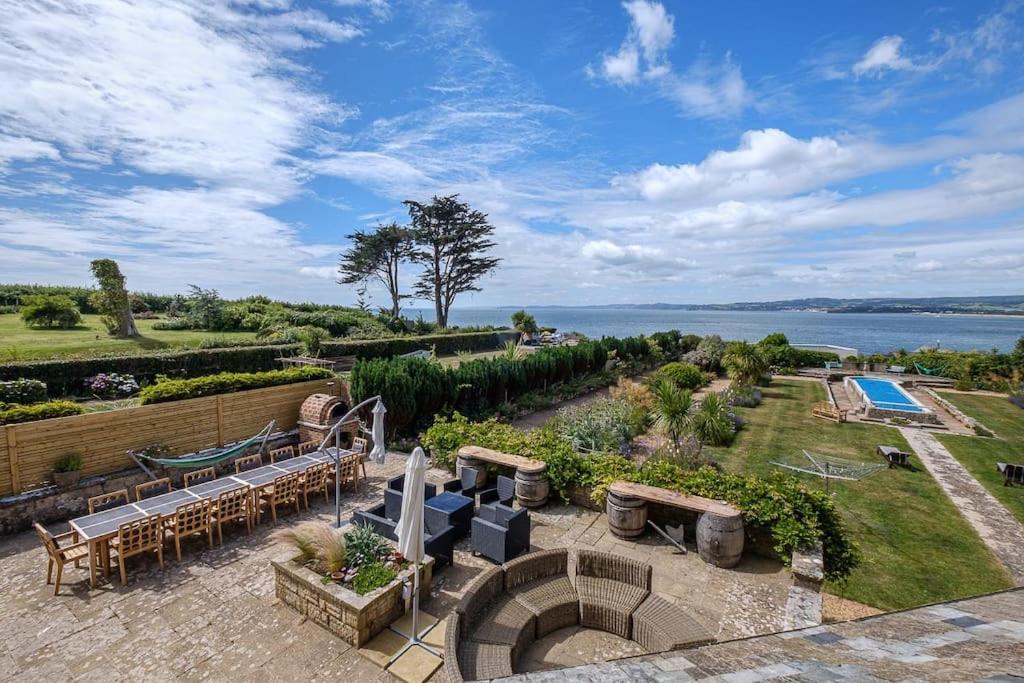 Вілла The Beach House-Devon- On The Beach- Sleeps 20 Ексмут Екстер'єр фото