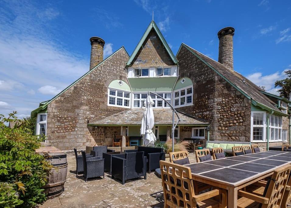 Вілла The Beach House-Devon- On The Beach- Sleeps 20 Ексмут Екстер'єр фото