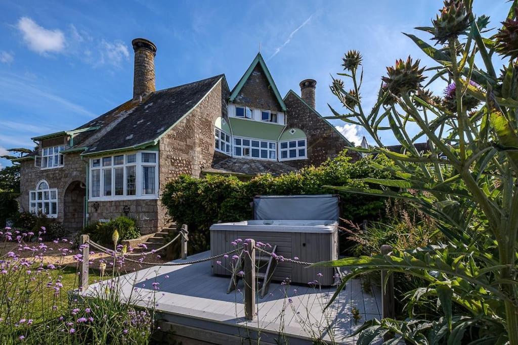Вілла The Beach House-Devon- On The Beach- Sleeps 20 Ексмут Екстер'єр фото